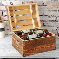 Custom 6 Bottles Wine Wood Box